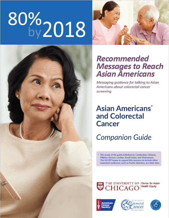 Image for Asian Americans and Colorectal Cancer Companion Guide