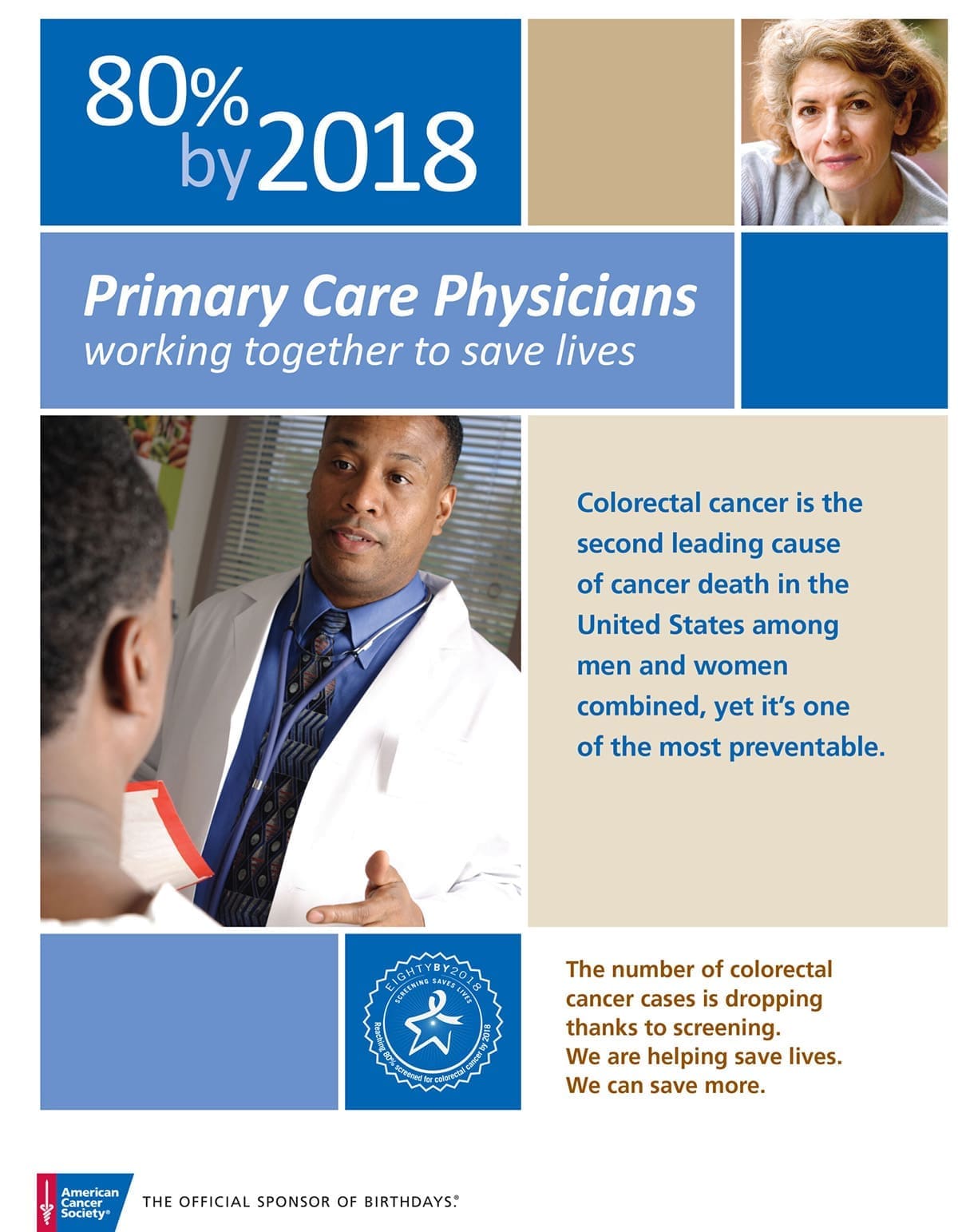 Image for What Can Primary Care Physicians Do To Advance 80% by 2018?