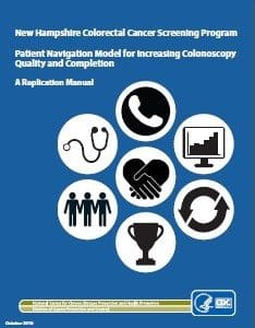 Image for New Hampshire Colorectal Cancer Screening Program Patient Navigation Model Replication Manual