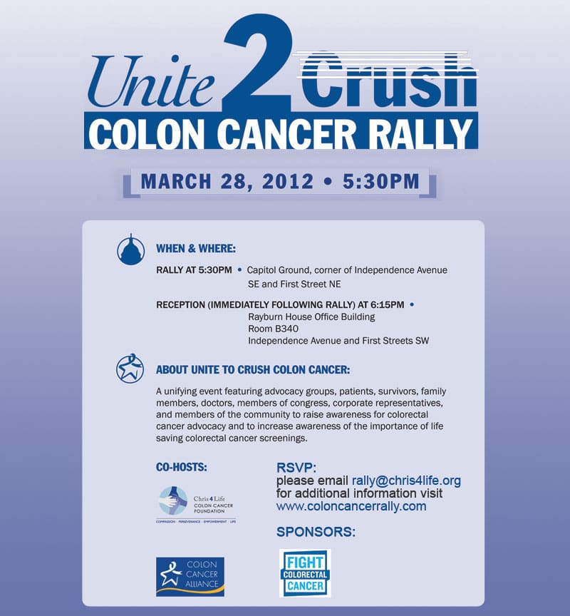 Unite 2 Crush Colon Cancer Rally