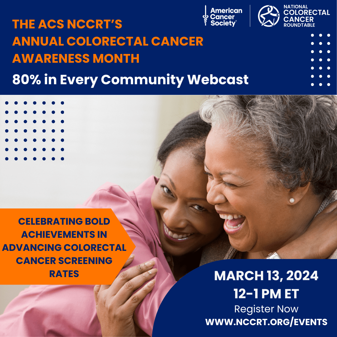 Image for 2024 National Colorectal Cancer Awareness Month Webcast